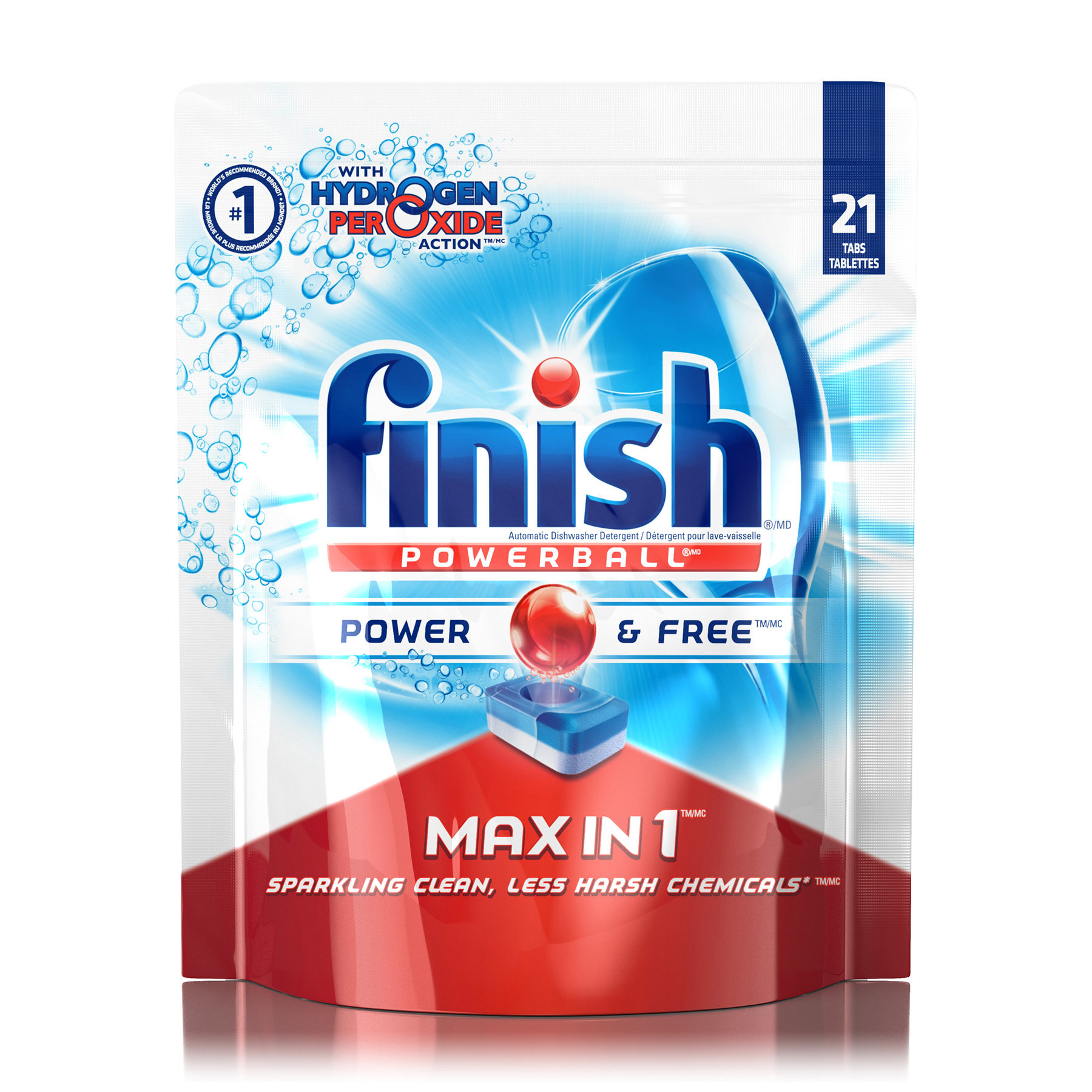 FINISH® Powerball® Max In 1™ Power & Free Tablets (Canada)